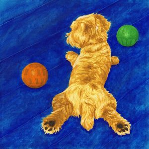 Yellow Dog Butt - Print