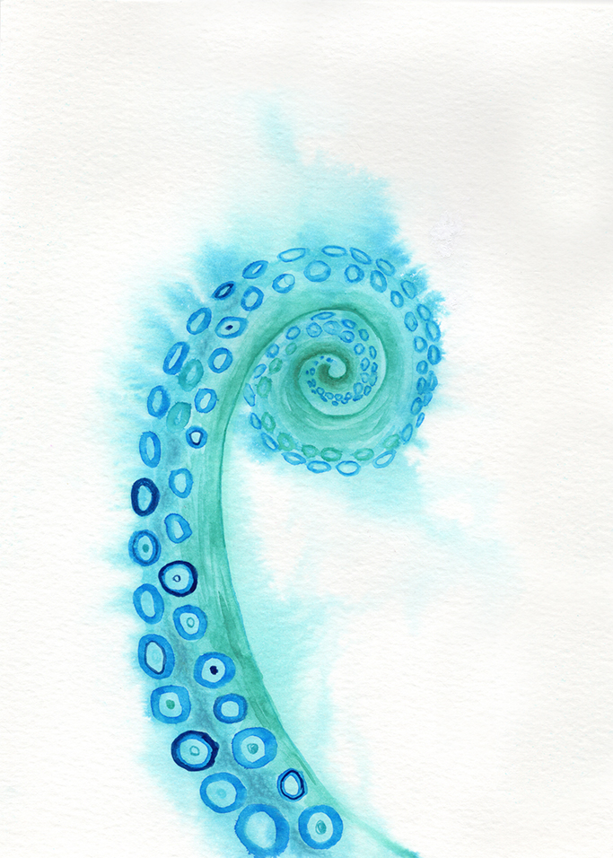 Blue Spiral